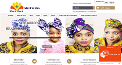 Desktop Screenshot of afrofrocks.co.uk